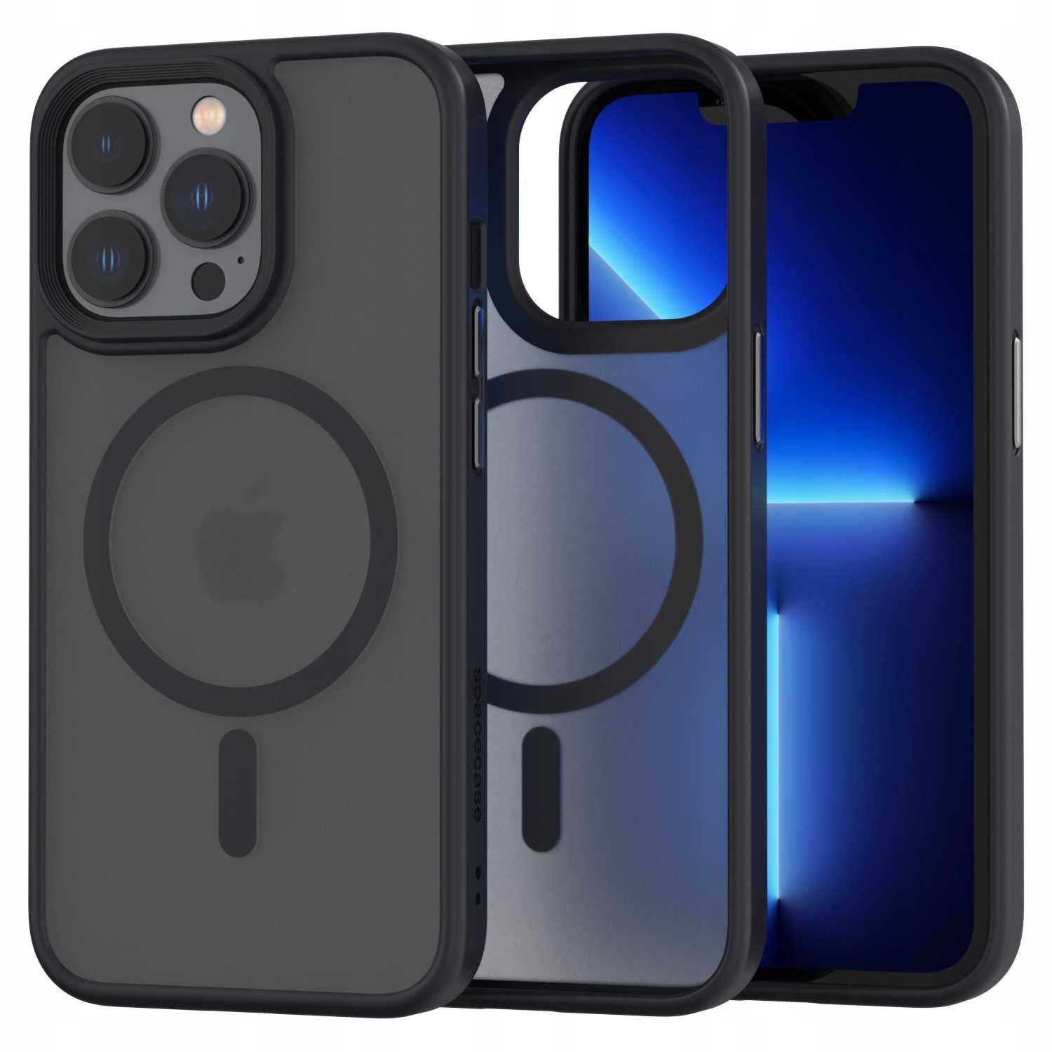Spacecase Hybrid Mag iPhone 13 Pro black