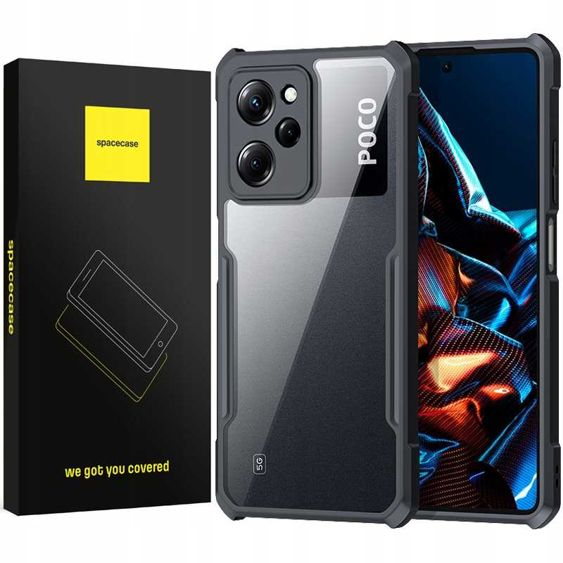 Spacecase Beetle Poco X5 Pro black