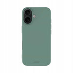 Spacecase Silicone Case iPhone 16 dark green