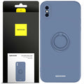 Spacecase Silicone Ring iPhone XS Max blue