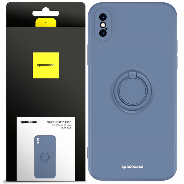 Spacecase Silicone Ring iPhone XS Max blue