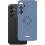 Spacecase Silicone Ring Galaxy A55 5G blue