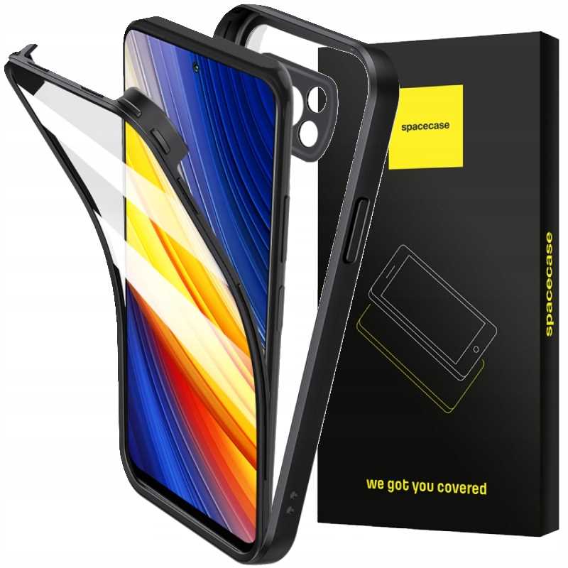 Spacecase Beetle 360 Poco X3 Pro czarny