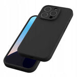 Spacecase Silicone Mag iPhone 15 Pro black