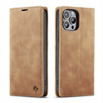 Spacecase Wallet iPhone 14 Pro Max light brown
