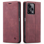 Spacecase Wallet Poco X5 Pro/Note 12 Pro red