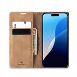 Spacecase Wallet iPhone 16 light brown