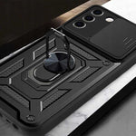 Spacecase Camring Galaxy S21 FE black