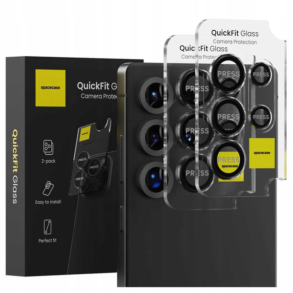 Spacecase QuickFit Camera Galaxy S25 Ultra black