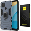 Spacecase X-Ring Oppo  A15 niebieski