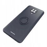 Spacecase Silicone Ring Redmi Note 9S/9 Pro black
