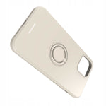 Spacecase Silicone Ring iPhone 12 Pro Max bone