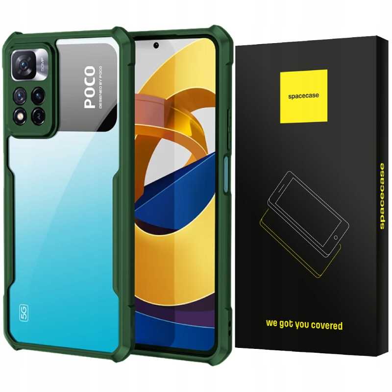 Spacecase Beetle Poco M4 Pro 5G zielony