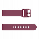Spacecase Silicone Band 22mm dark red