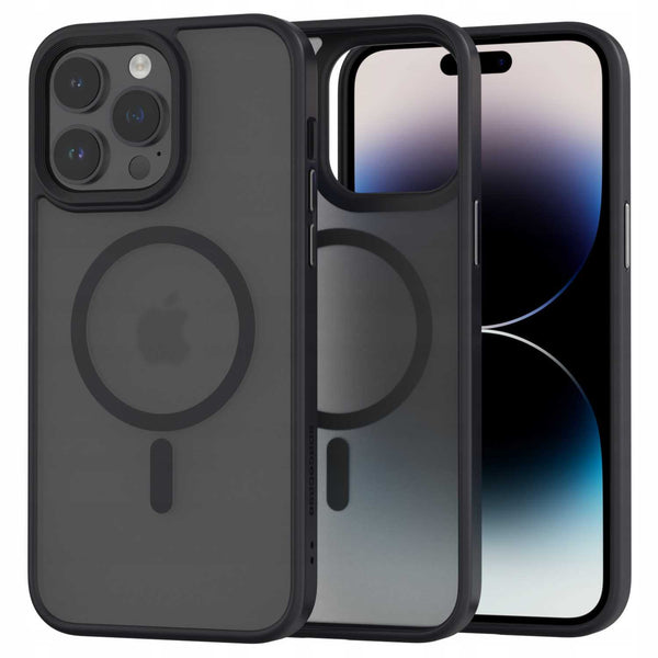 Spacecase Hybrid Mag iPhone 14 Pro Max black