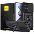 Spacecase Camring  Motorola Edge 30 Fusion black