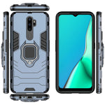 Spacecase X-Ring Oppo A5/A9 2020 niebieski