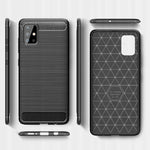Spacecase Carbon Galaxy M51 czarny