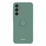 Spacecase Silicone Ring Galaxy A25 5G dark green