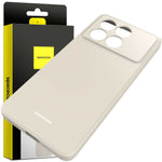 Spacecase Silicone Case Poco X6 Pro 5G bone