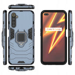 Spacecase X-Ring Realme 6 niebieski