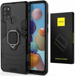 Spacecase X-Ring Galaxy A21s czarny