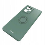 Spacecase Silicone Ring Poco X5 Pro 5G dark green