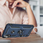 Spacecase Ring NX Motorola E7/E7i Power niebieski