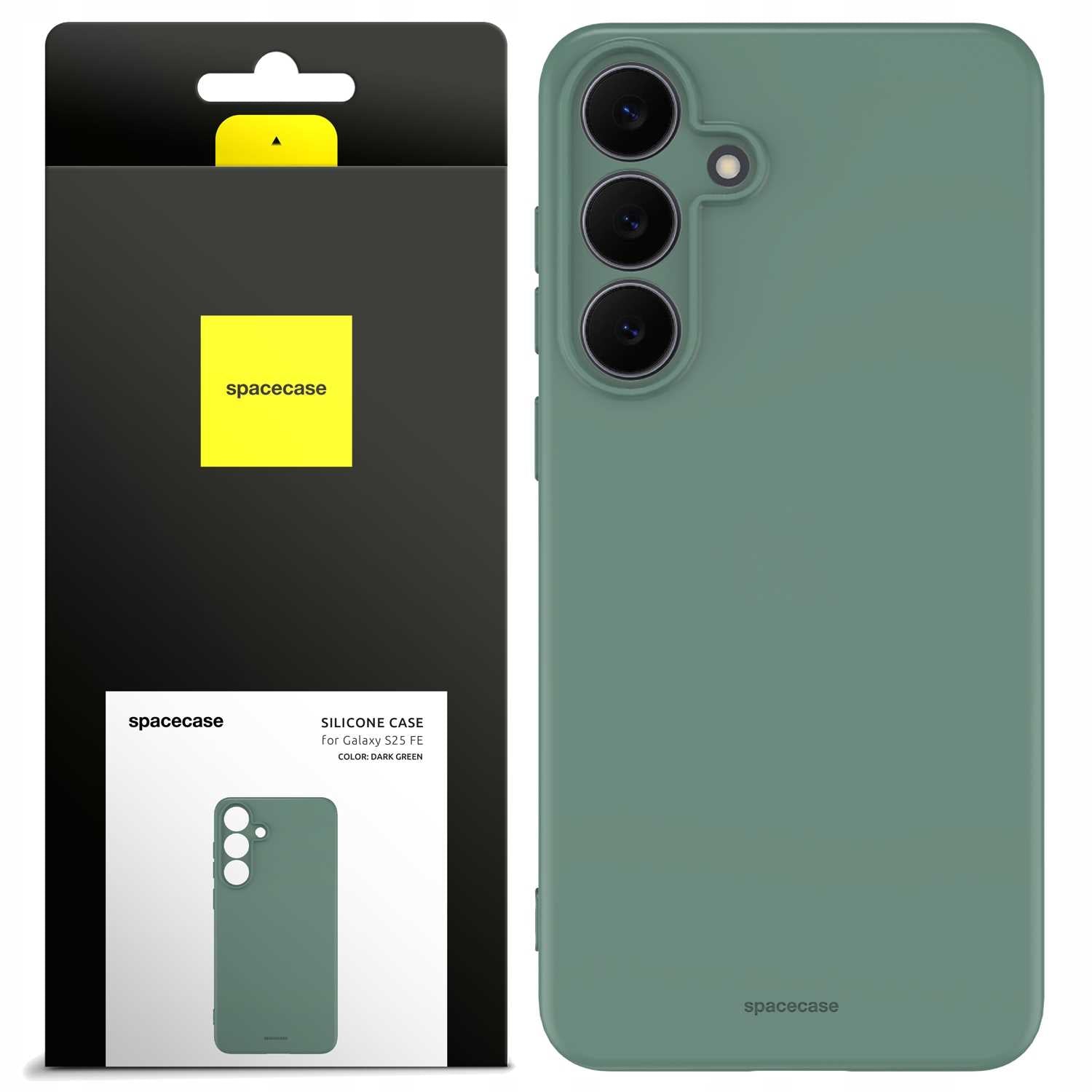 Spacecase Silicone Case 3.0 Galaxy S25 FE dark green