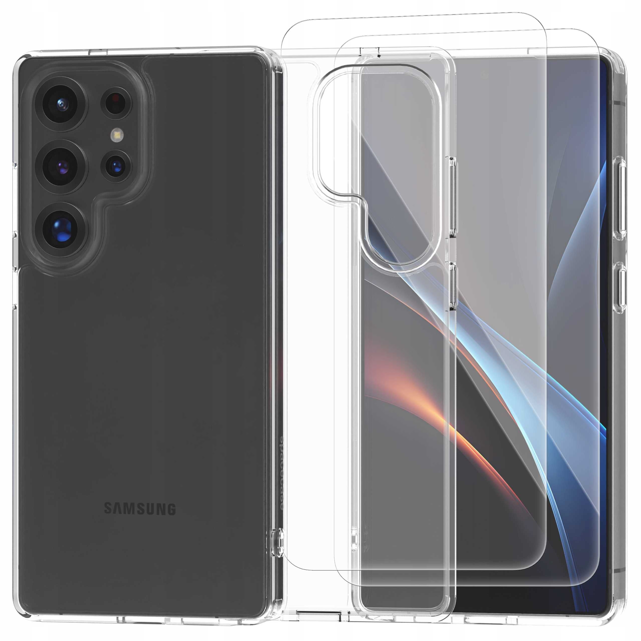 Spacecase Clear Hybrid Case Galaxy S25 Ultra