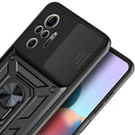 Spacecase Camring Redmi Note 10 Pro black