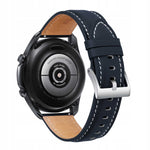 Spacecase Leather Strap 22 mm blue