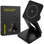 Spacecase 3in1 Wireless Charger MagCharge WM4B black
