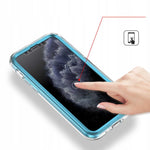 Spacecase Marble 360 iPhone 11 pro niebieski