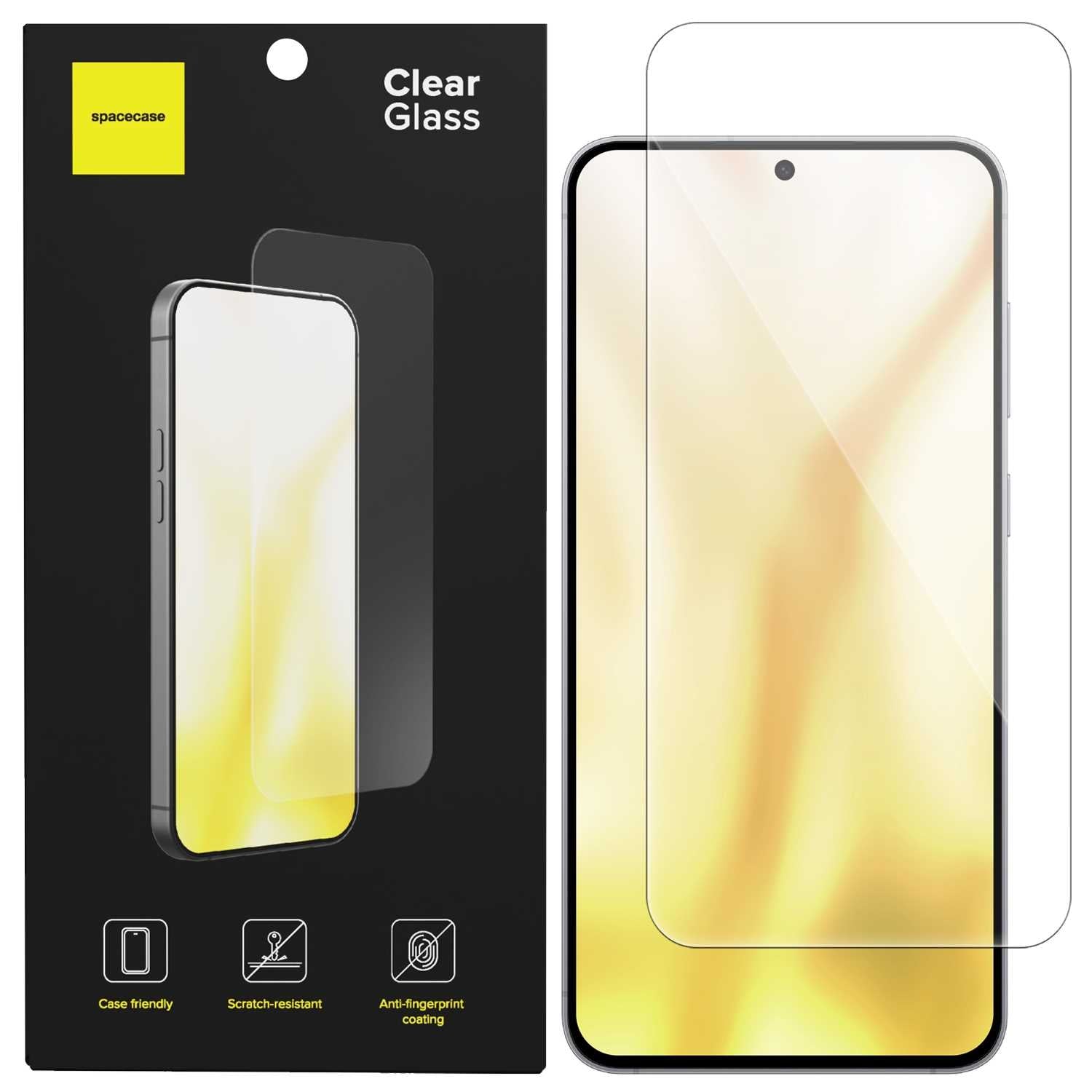 Spacecase Glass Clear 2.5D Galaxy S25 FE