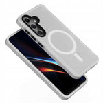 Spacecase Hybrid Fusion Mag Galaxy S25 white