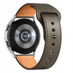 Spacecase Classy Leather Strap 20MM dark gray