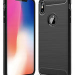 Spacecase Carbon iPhone X/XS czarny