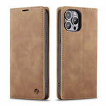 Spacecase Wallet iPhone 13 Pro light brown