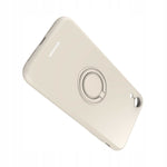 Spacecase Silicone Ring iPhone Xr bone