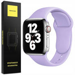 Spacecase Silicone Band AW 42/44/45 lavender