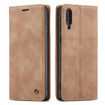 Spacecase Wallet Galaxy A50 light brown