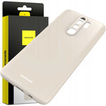 Spacecase Silicone Case Redmi Note 8 Pro bone
