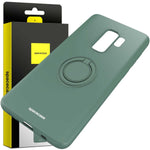 Spacecase Silicone Ring Galaxy S9+ dark green