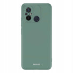 Spacecase Silicone Case Redmi Redmi 12C dark green