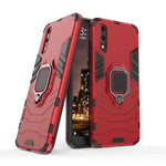 Spacecase X-Ring Huawei P20 czerwony