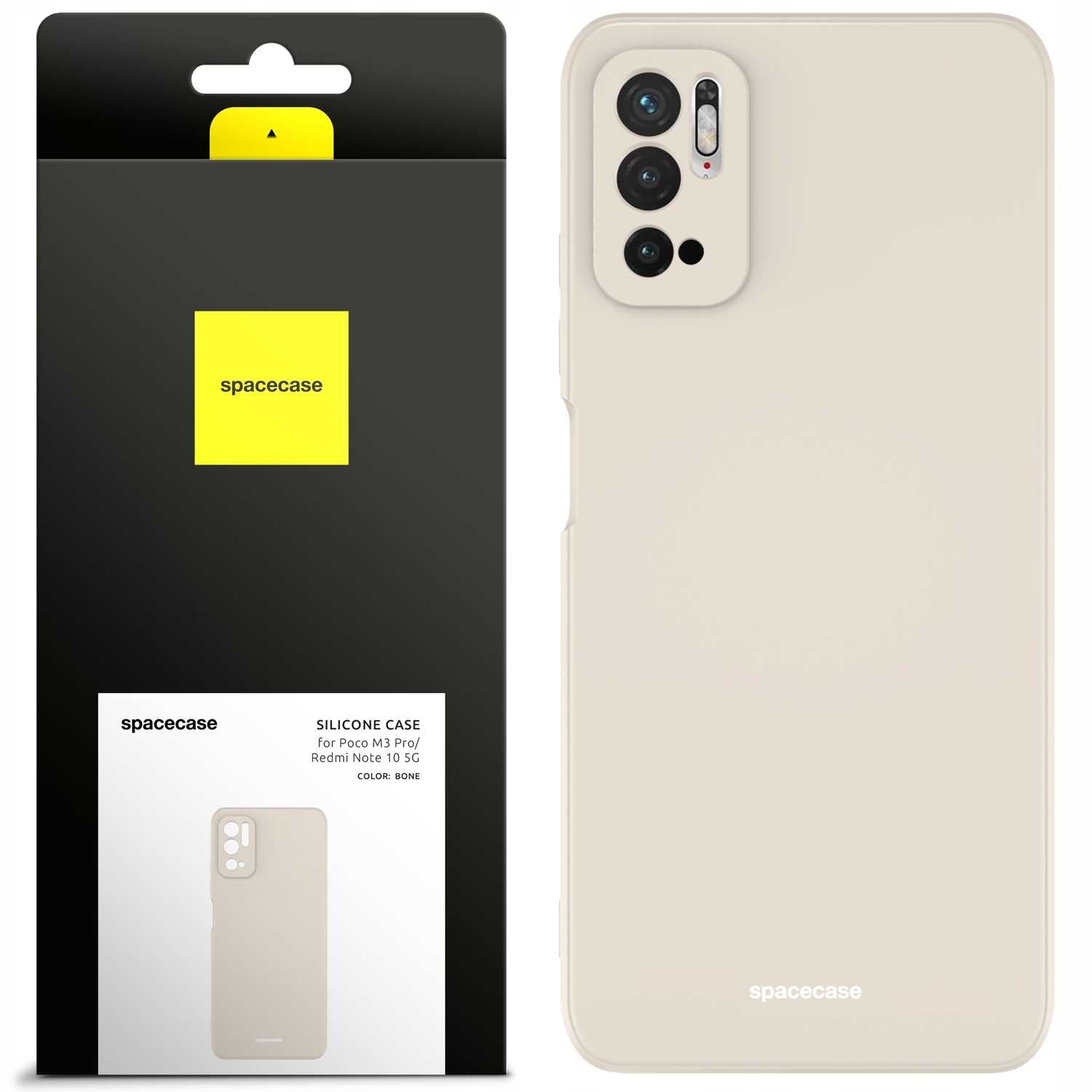 Spacecase Silicone Case Poco M3 Pro/Note 10 5G bone