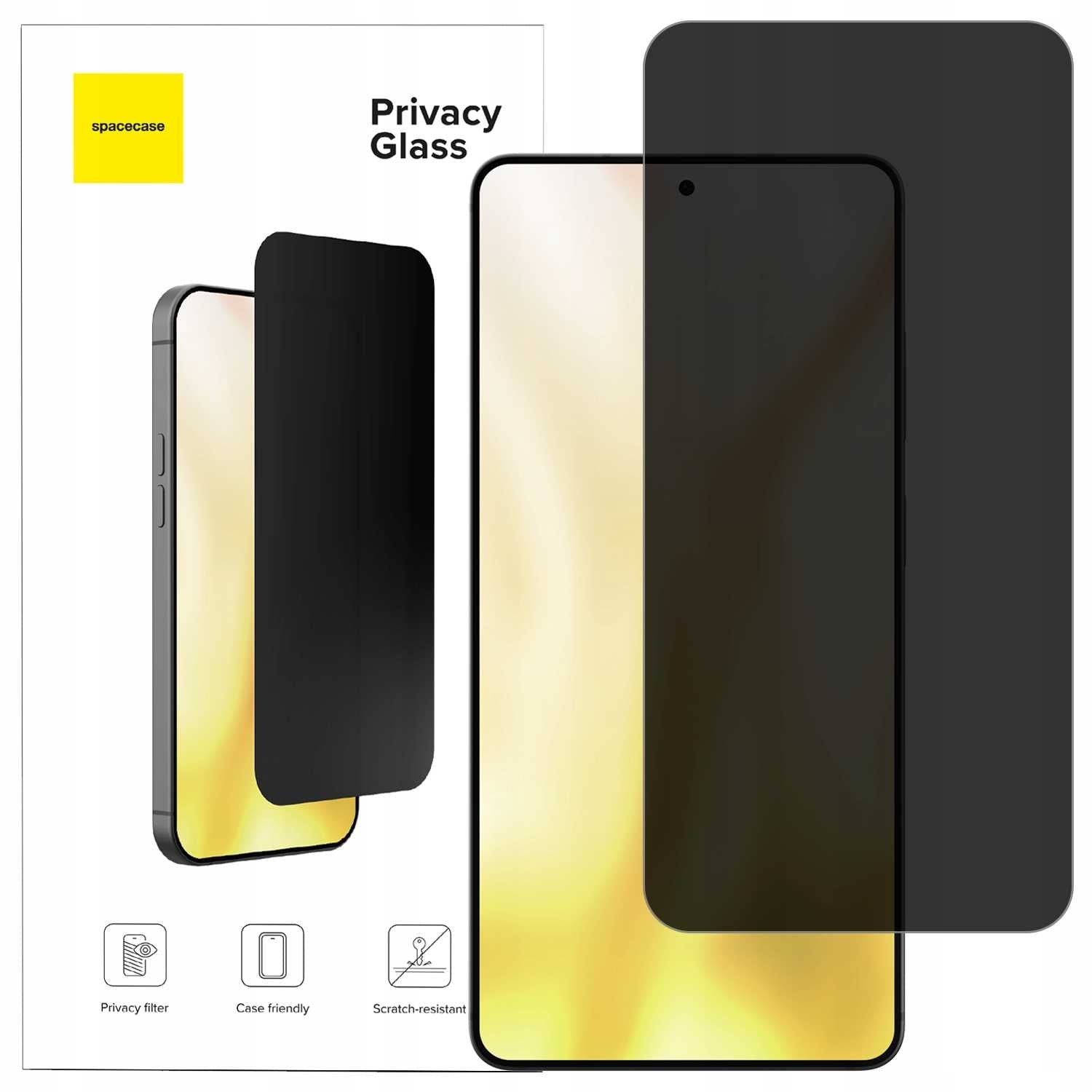 Spacecase Glass Privacy Galaxy S26+