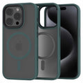 Spacecase Hybrid Mag iPhone 15 Pro dark green