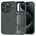 Spacecase Hybrid Mag iPhone 15 Pro dark green